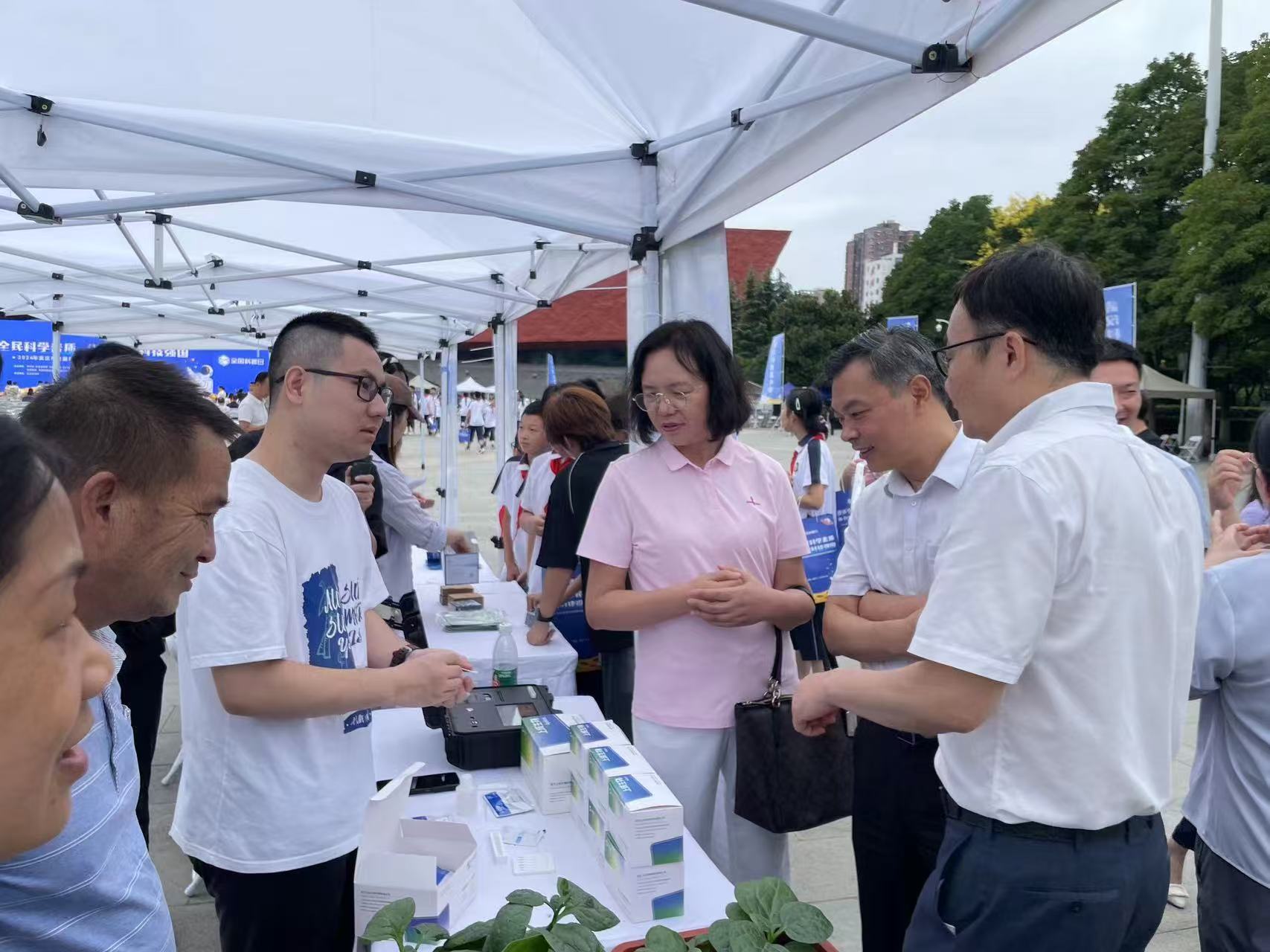 食品安全快檢科普|武漢上成生物亮相首屆武漢科普嘉年華